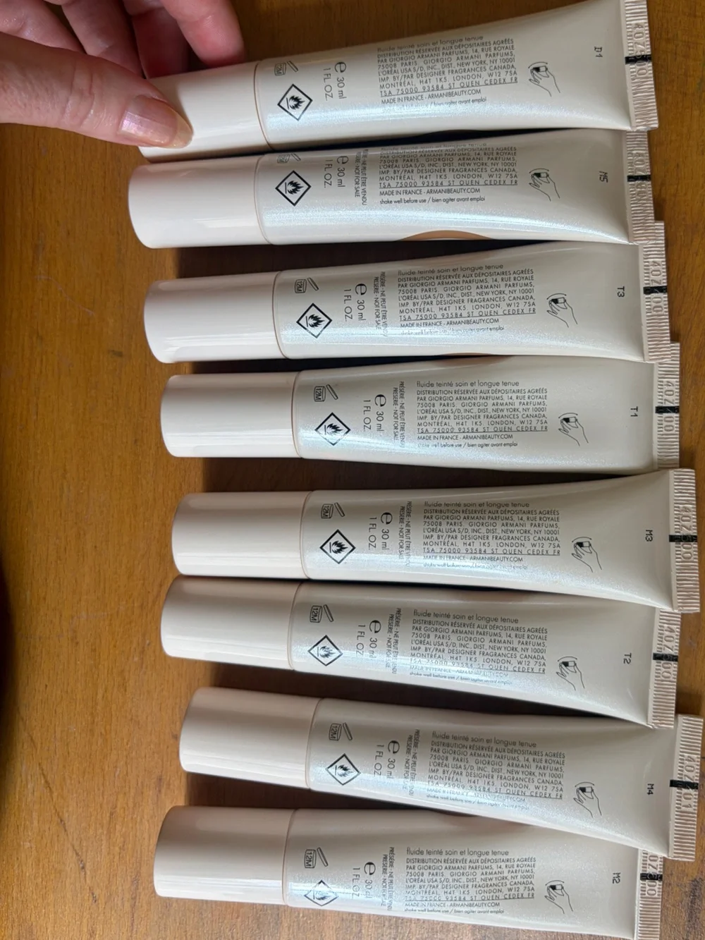 Giorgio Armani sheer skin